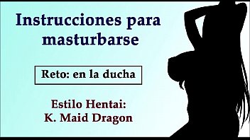 JOI Hentai de Tohru, Maid Dragon. ¡Con voz en Español!