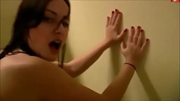 Couple practices sex In changing room